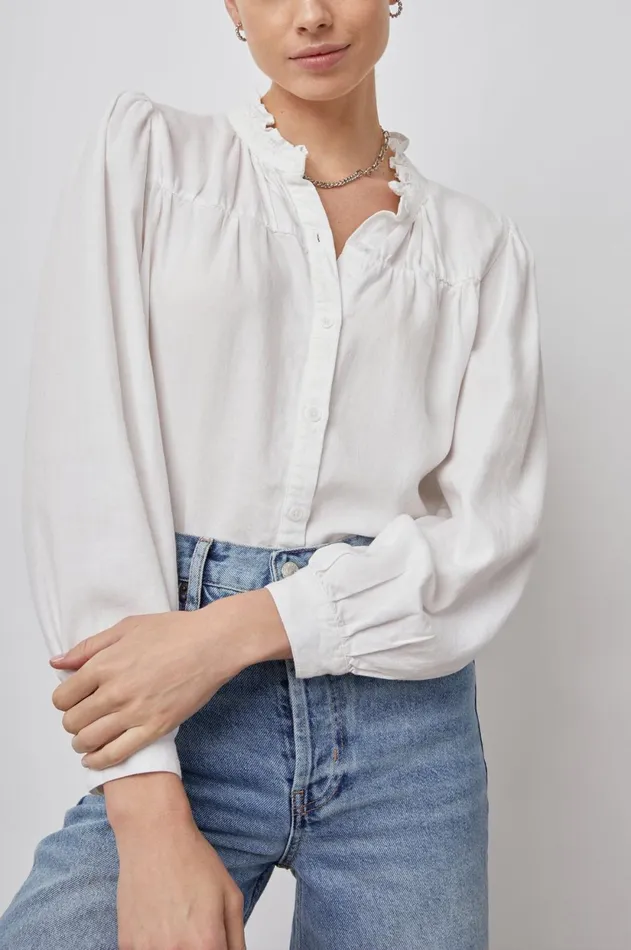 Tops Women Rails Camille Top White