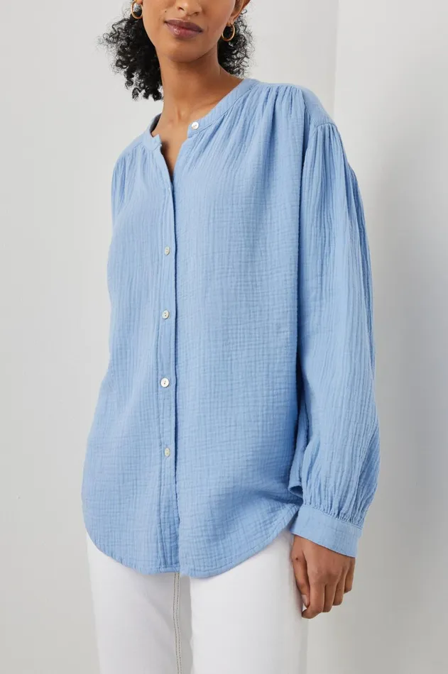 Tops Women Rails Charlet Top Vista Blue