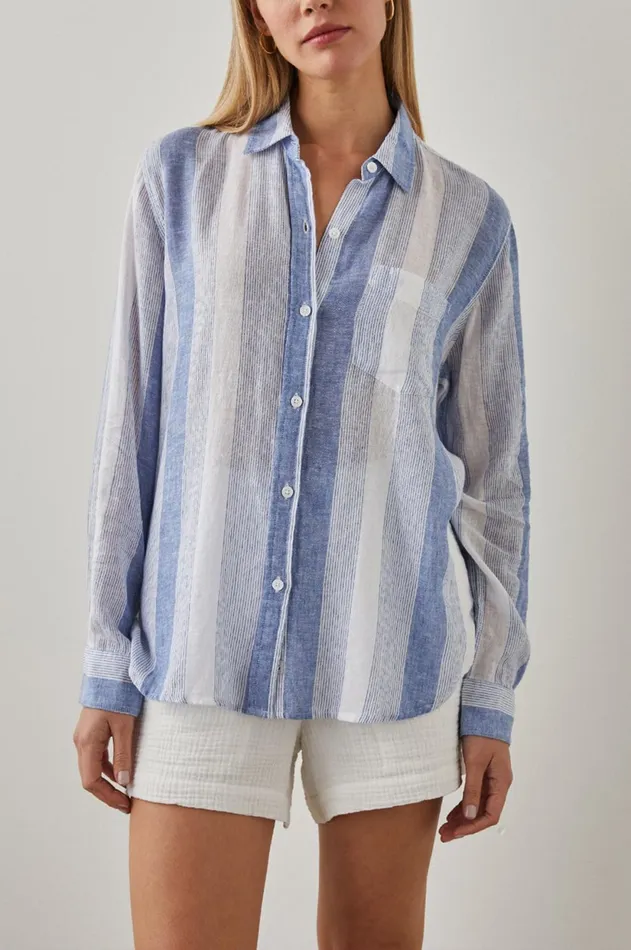 Tops Women Rails Charli Shirt Nevis Stripe