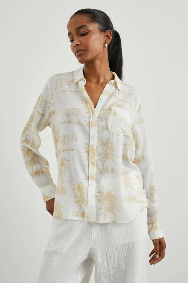 Tops Women Rails Charli Shirt Wild Bengals