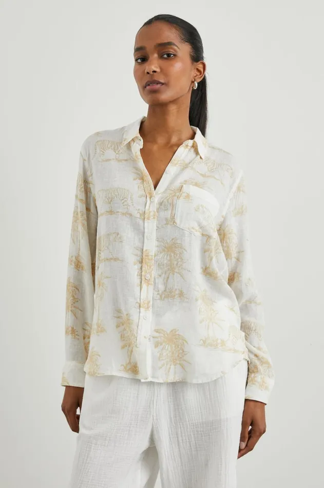 Tops Women Rails Charli Shirt Wild Bengals