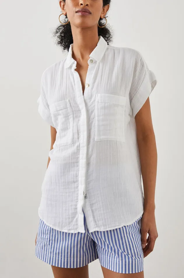Tops Women Rails Cito Shirt True White