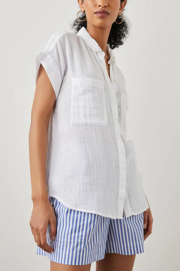 Tops Women Rails Cito Shirt True White