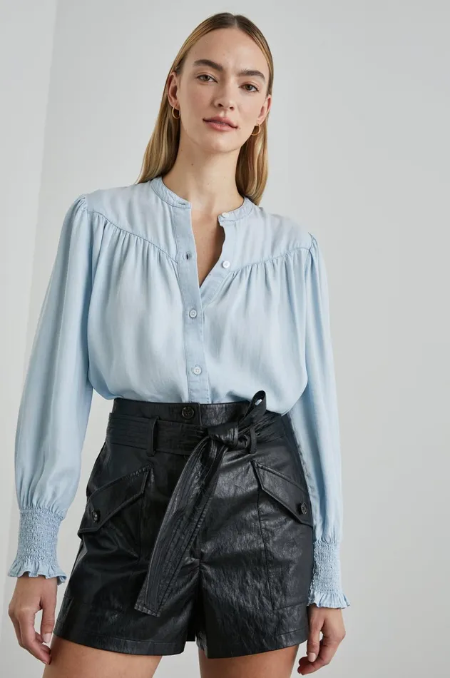 Tops Women Rails Daphne Shirt Light Vintage