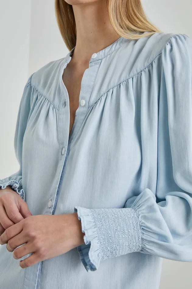Tops Women Rails Daphne Shirt Light Vintage
