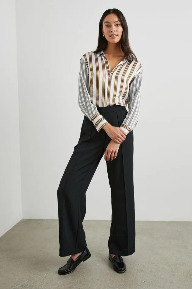 Tops Women Rails Dorian Shirt Bronze Mix Stripe