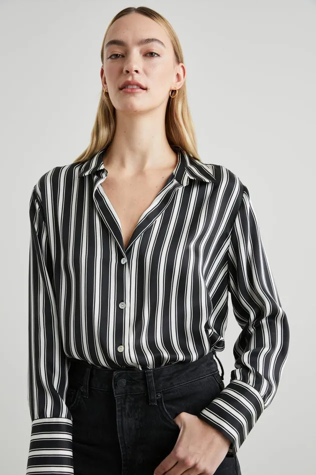 Tops Women Rails Dorian Shirt Melrose Stripe