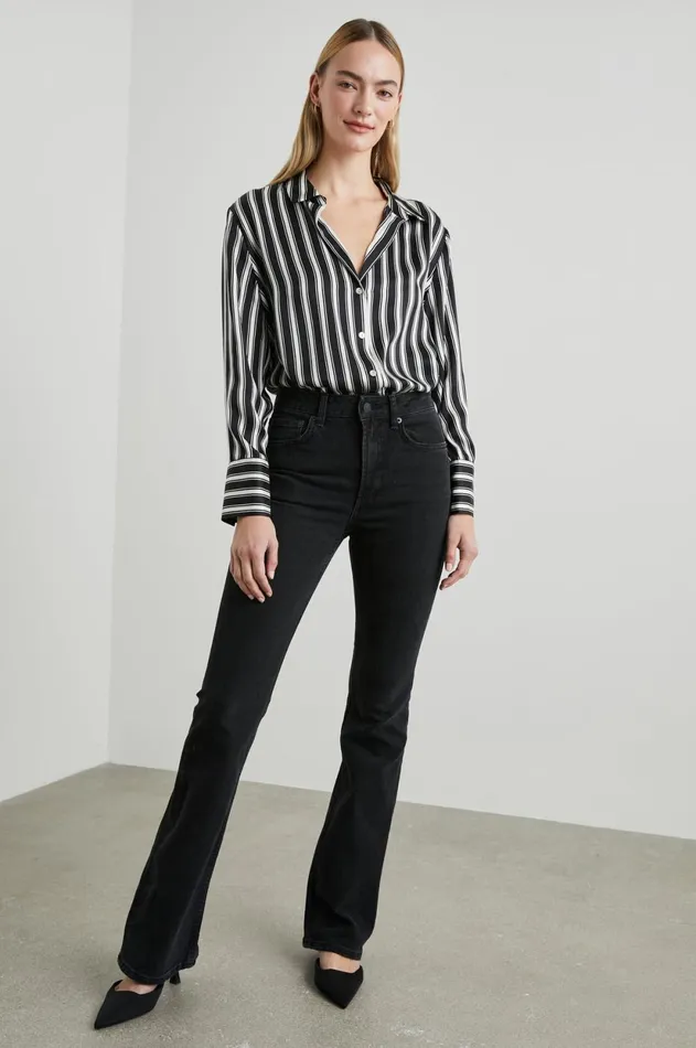 Tops Women Rails Dorian Shirt Melrose Stripe