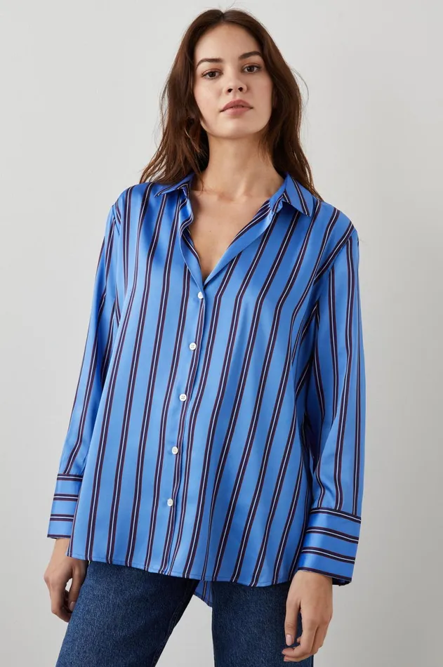 Tops Women Rails Dorian Shirt Primrose Stripe