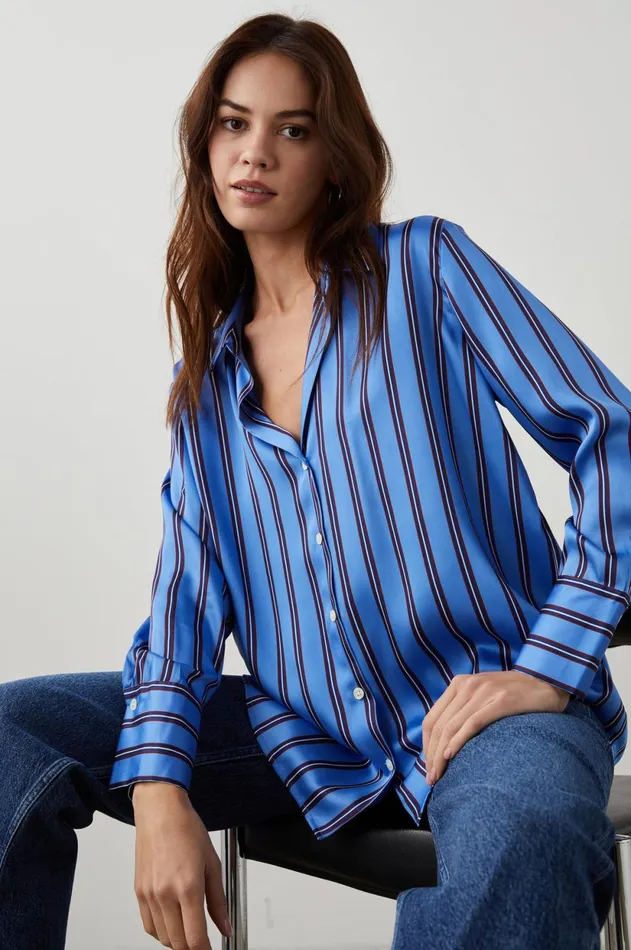 Tops Women Rails Dorian Shirt Primrose Stripe