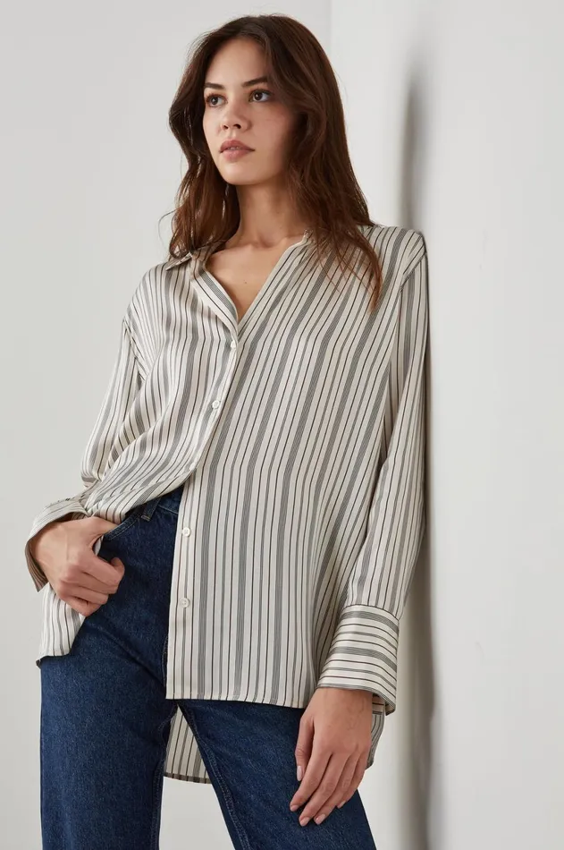 Tops Women Rails Dorian Shirt Providence Stripe