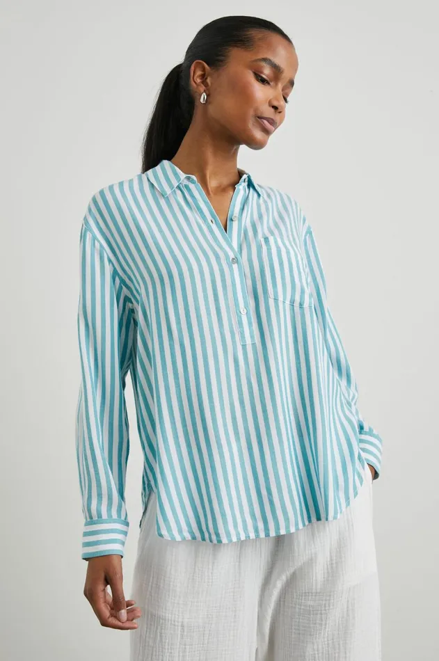 Tops Women Rails Elle Shirt Saltan Stripe