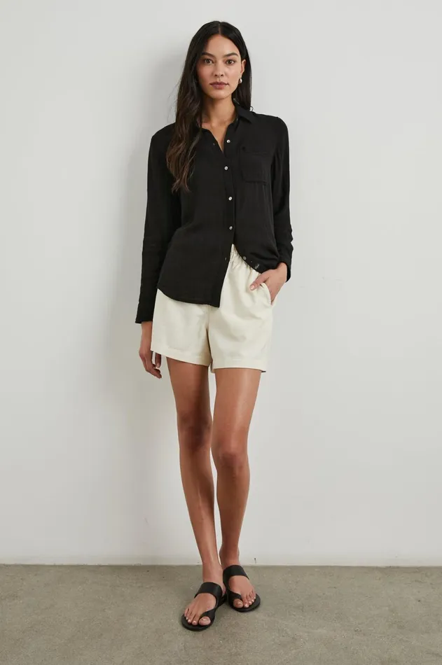 Tops Women Rails Ellis Shirt Black