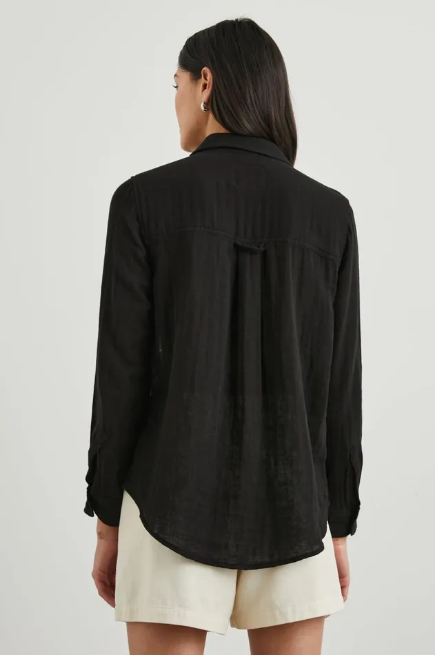 Tops Women Rails Ellis Shirt Black