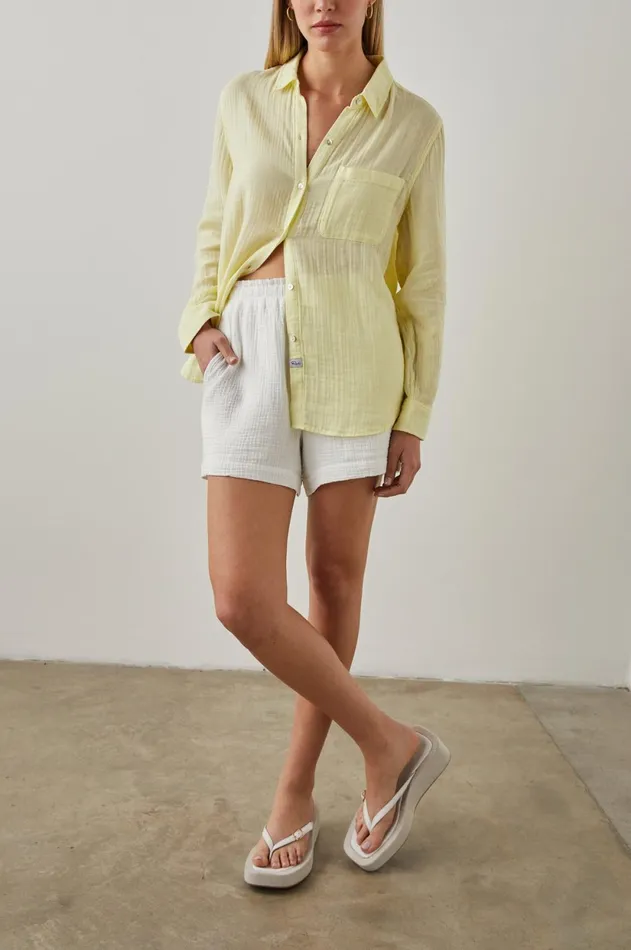 Tops Women Rails Ellis Shirt Citron