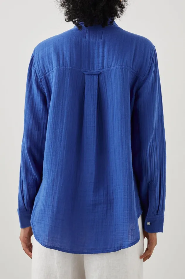 Tops Women Rails Ellis Shirt Cobalt
