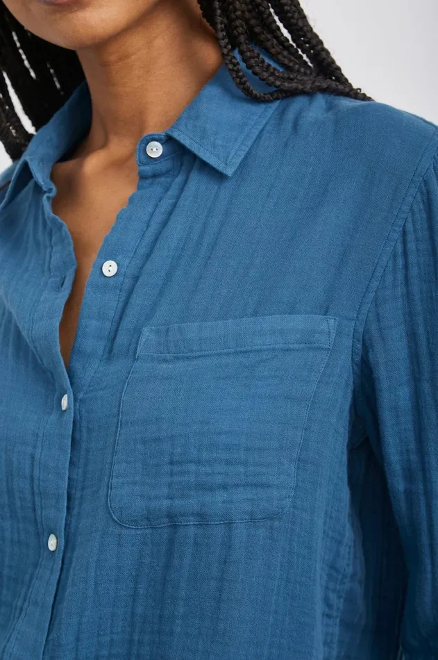 Tops Women Rails Ellis Shirt Deep Sea