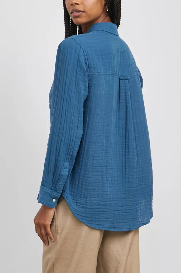 Tops Women Rails Ellis Shirt Deep Sea