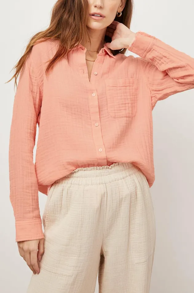 Tops Women Rails Ellis Shirt Flamingo