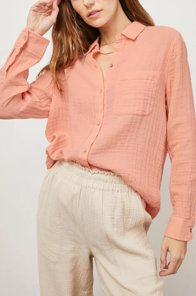 Tops Women Rails Ellis Shirt Flamingo