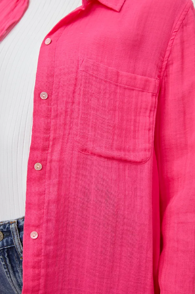 Tops Women Rails Ellis Shirt Hibiscus