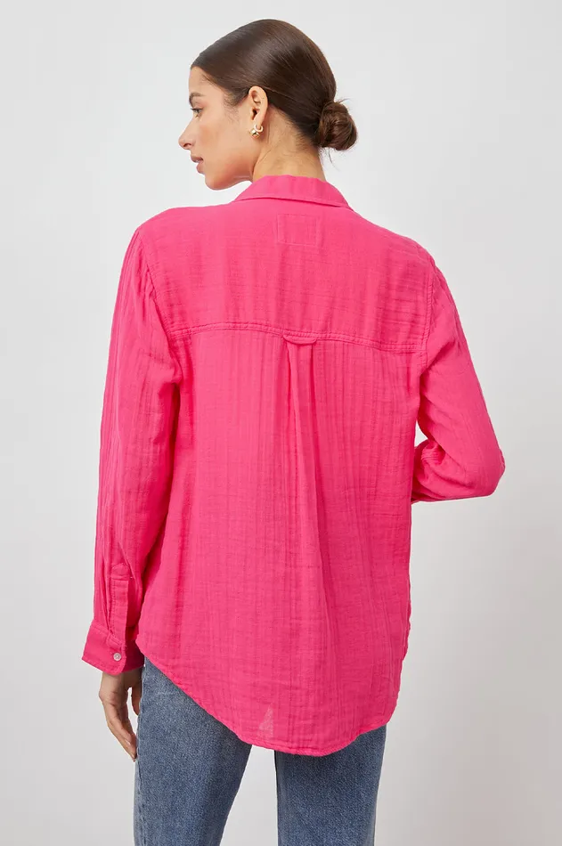 Tops Women Rails Ellis Shirt Hibiscus