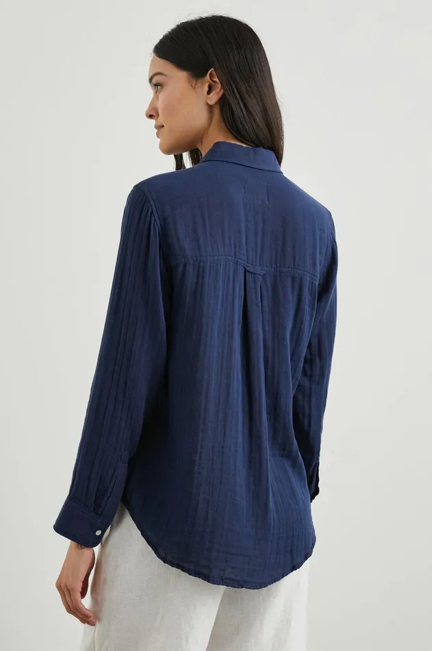 Tops Women Rails Ellis Shirt Indigo