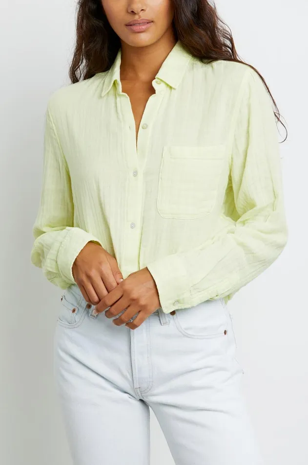 Tops Women Rails Ellis Shirt Limon