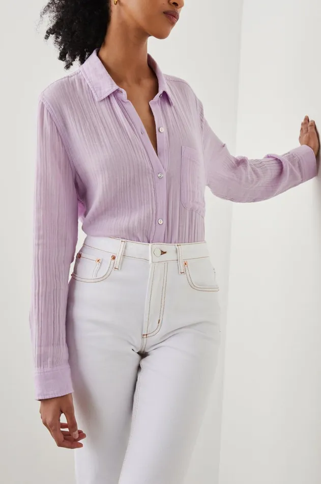 Tops Women Rails Ellis Shirt Orchid