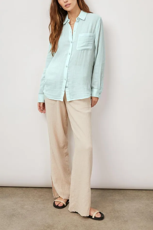 Tops Women Rails Ellis Shirt Sky