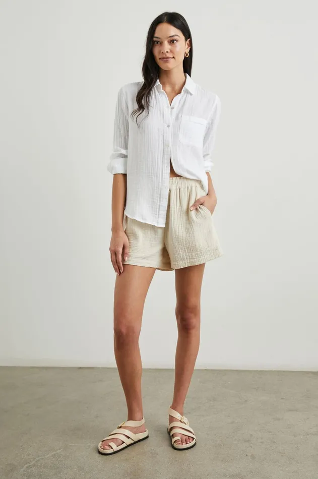 Tops Women Rails Ellis Shirt White