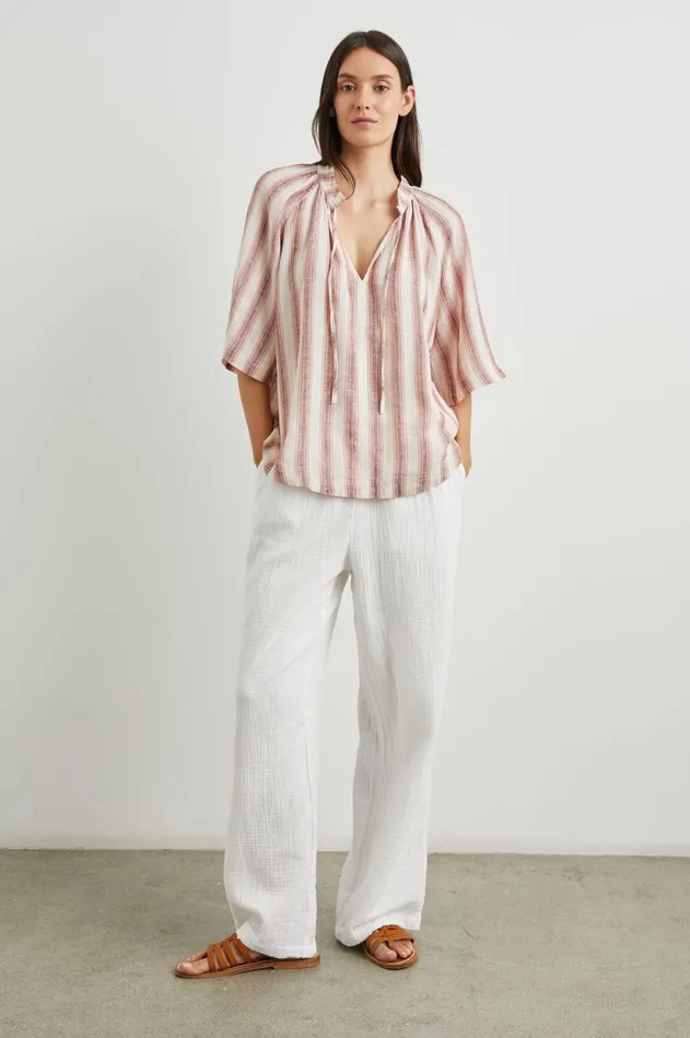 Tops Women Rails Eveline Top Camino Stripe
