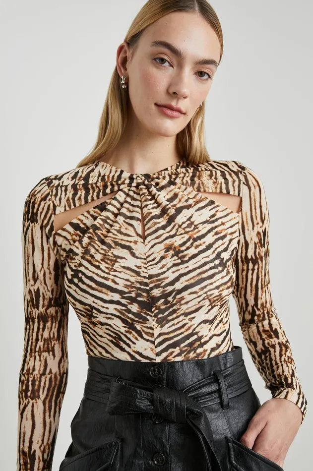 Tops Women Rails Hana Top Neutral Ikat