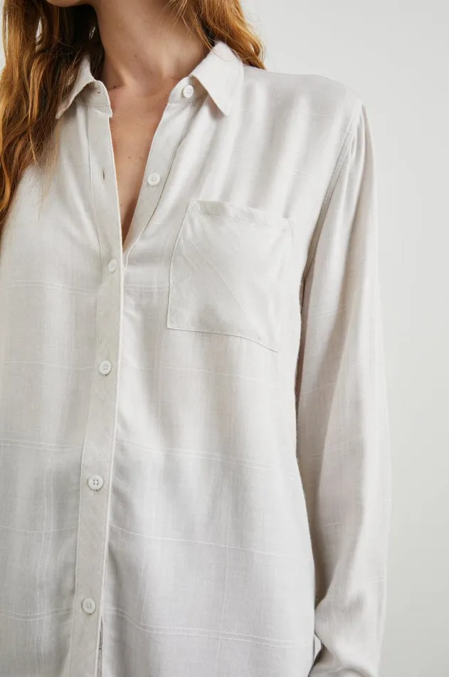 Tops Women Rails Hunter Shirt Birch Heather