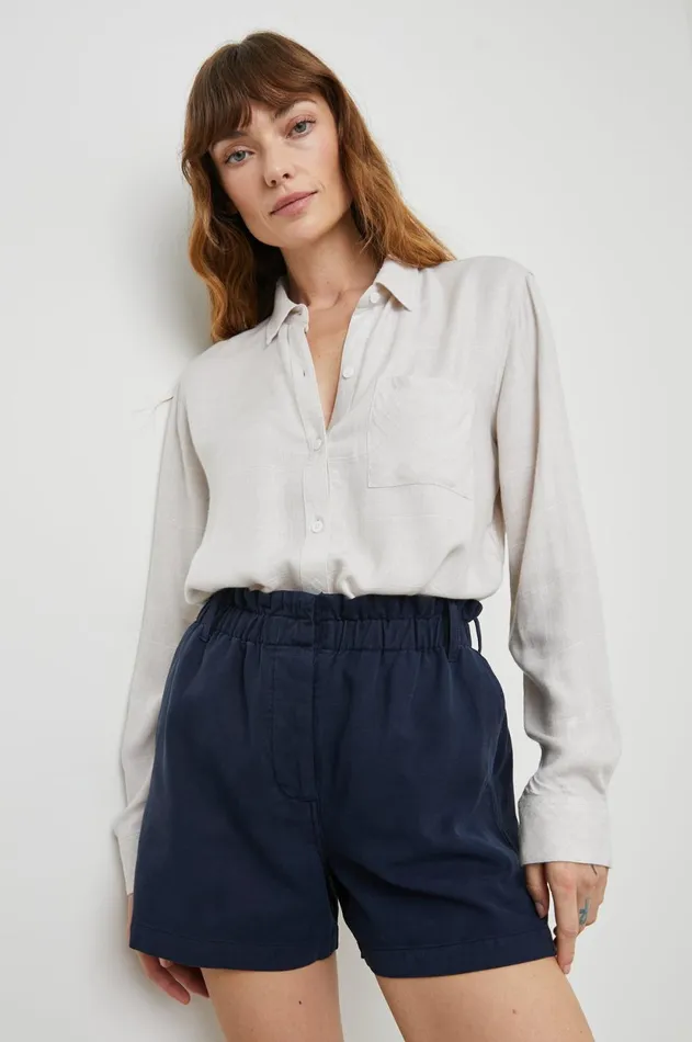 Tops Women Rails Hunter Shirt Birch Heather