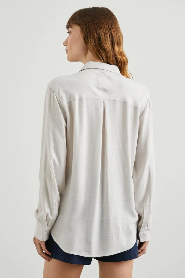 Tops Women Rails Hunter Shirt Birch Heather