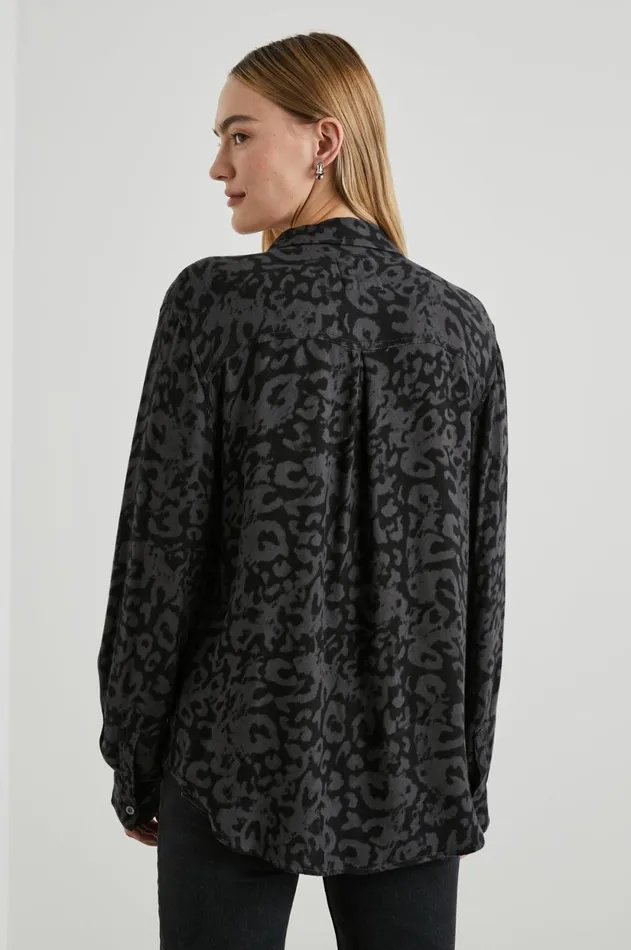 Tops Women Rails Hunter Shirt Diffused Charcoal
