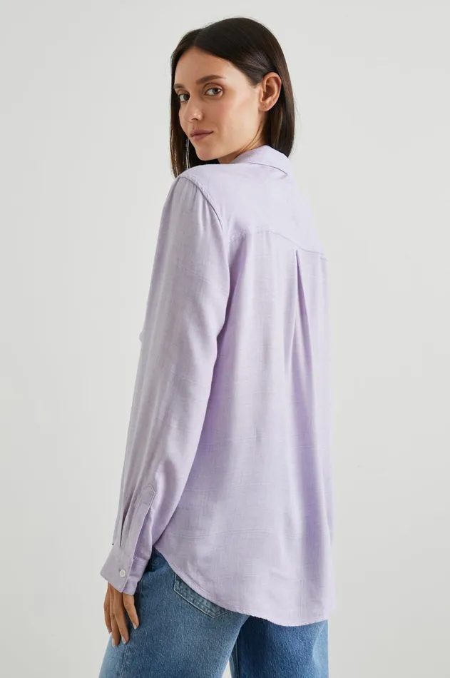 Tops Women Rails Hunter Shirt Lavender Heather