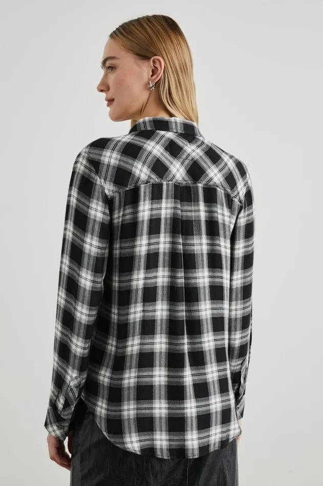Tops Women Rails Hunter Shirt Midnight Snow