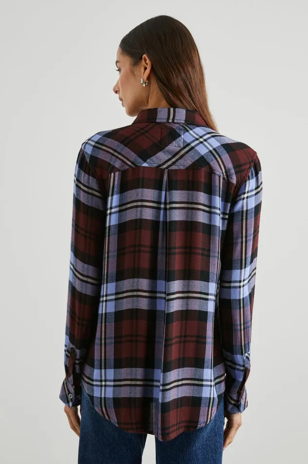Tops Women Rails Hunter Shirt Mulberry Plum