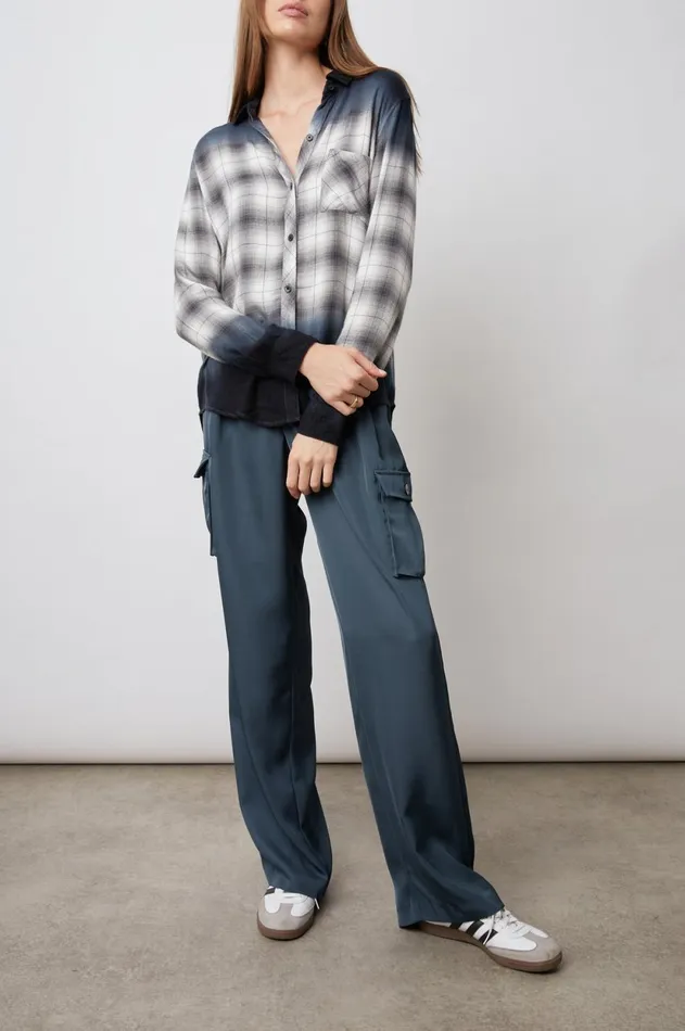 Tops Women Rails Hunter Shirt Smoked Dip Dye