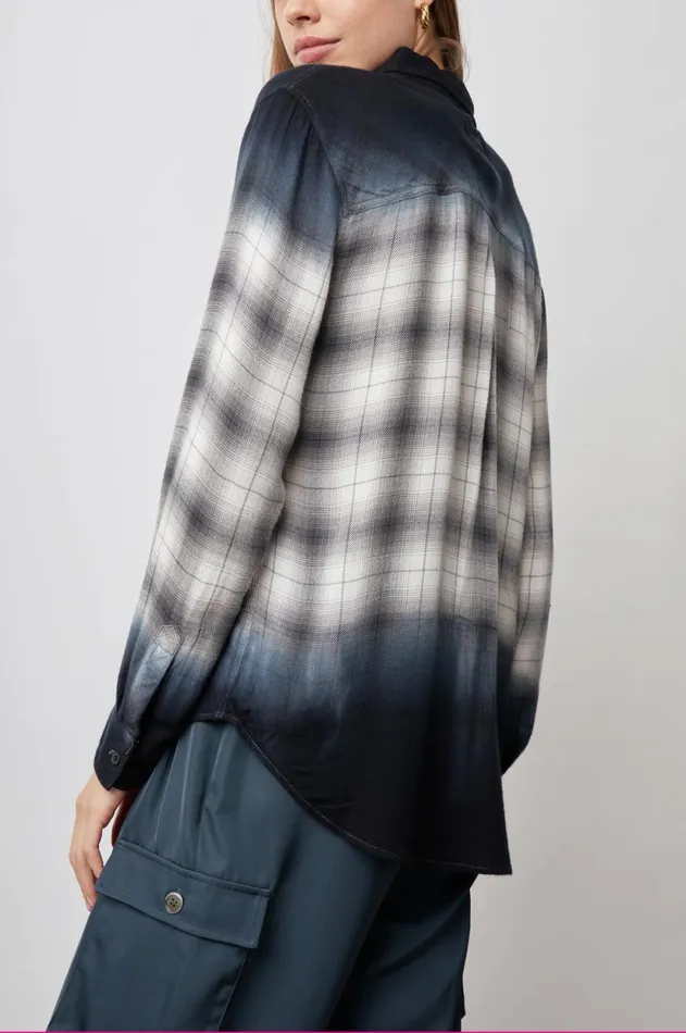 Tops Women Rails Hunter Shirt Smoked Dip Dye