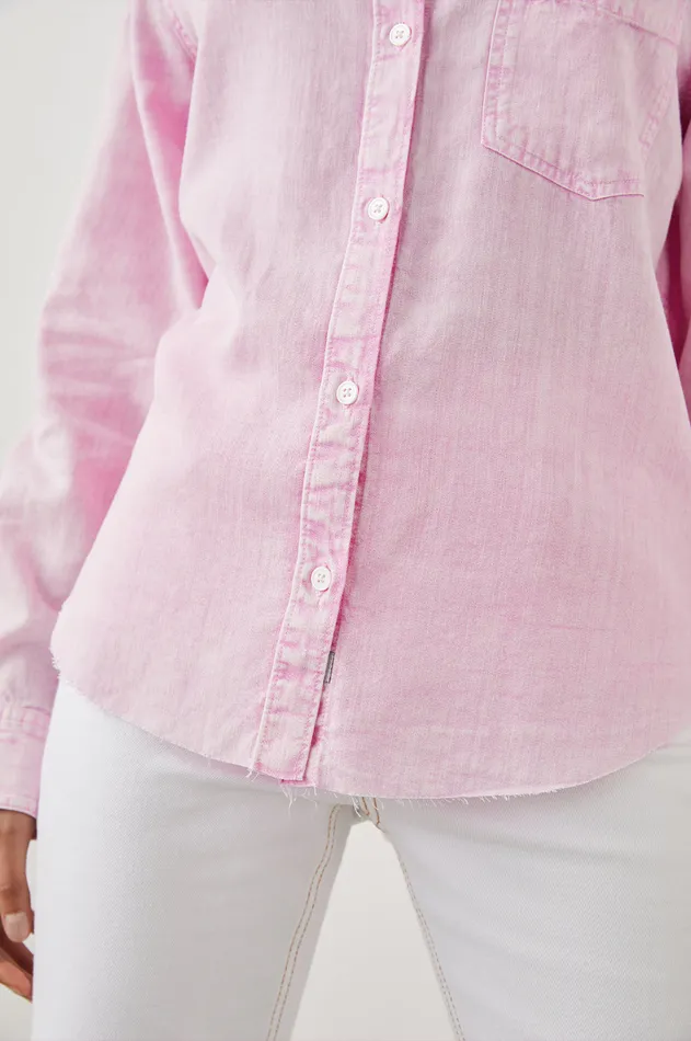 Tops Women Rails Ingrid Raw Shirt Cotton Candy