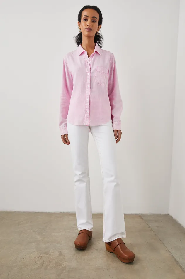 Tops Women Rails Ingrid Raw Shirt Cotton Candy