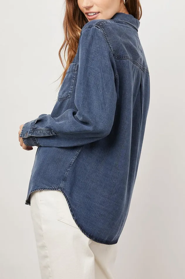 Tops Women Rails Ingrid Shirt Dark Vintage