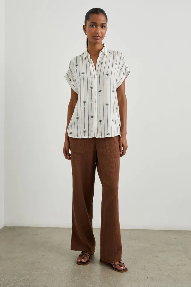 Tops Women Rails Jamie Shirt Stripe Palms