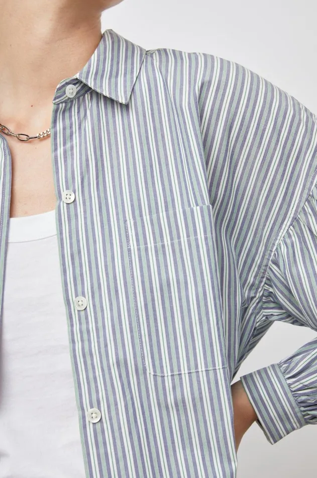 Tops Women Rails Janae Shirt Bank Stripe