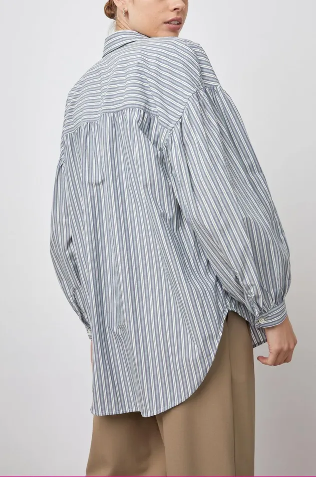 Tops Women Rails Janae Shirt Bank Stripe