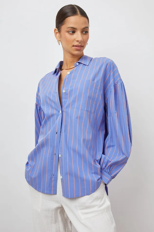 Tops Women Rails Janae Shirt Lima Stripe