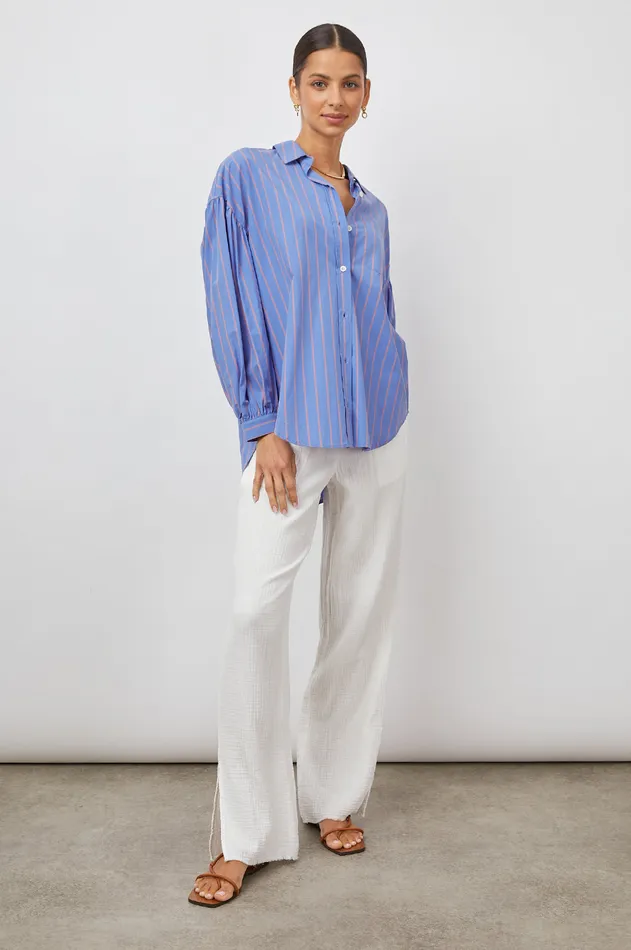Tops Women Rails Janae Shirt Lima Stripe